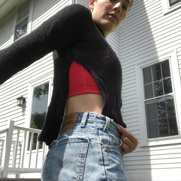 CHEAP MONDAY MEGHAN OPEN KNIT SWEATER - Picture 4 of 4